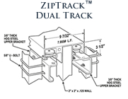 ZipTrack Dual Track